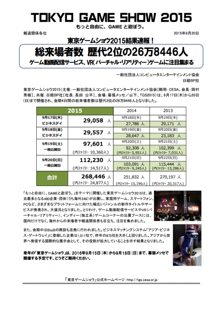 VRで満員!