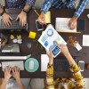 Business People Working on an Office Desk